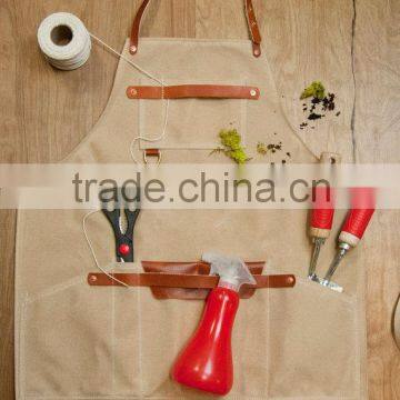 Custom high quality duffle canvas garden apron