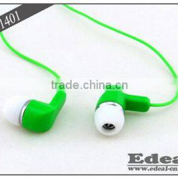 Cheapest High Quality earphone with mic and 3-button volume control for mobile phone nice to advertising company