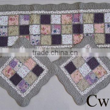 Cw18 Patchwork Car Seat Mats 3 PCS