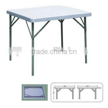 Squre 60*60 HDPE Top Folding Outdoor Table