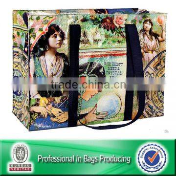 Lead Free Zipper PP Woven Jumbo Storage Bags