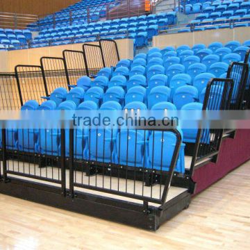 EN12727,CE,SGS,TUV indoor stadium gym chair,stadium platform chair