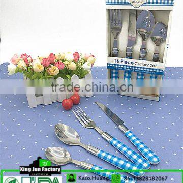 Europe Market Colored Handle Cutlery Set