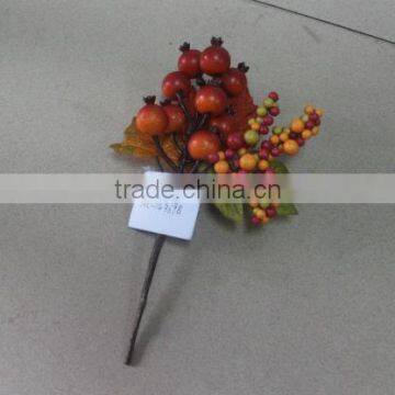 Christmas Decorative Artificial Fruit branch megranate branch