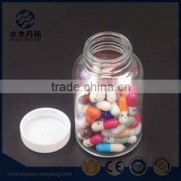 140ml Clear Round Glass Pharmaceutical Bottle for Capsules photo-4