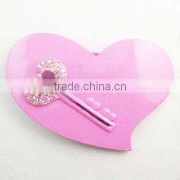 2013 Decorative accessories fashion heart rhinestone shoe buckles