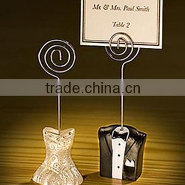 Wedding Bride and Groom Place Card Holders