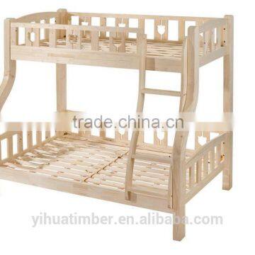 Muebles del dormitorio de madera de alta calidad 2015 de la venta caliente cama doble