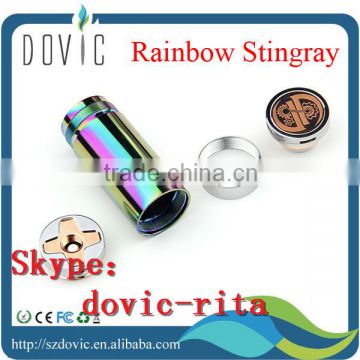 Latest list 18350/18500/18650 Mechanical Mod 1:1 Clone rainbow stingray mod