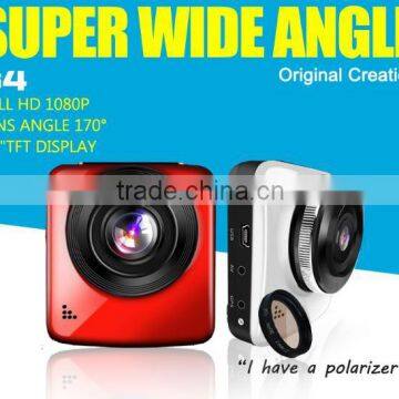 FHD car DVR 120degrees, car camera 1080p, 300mAh, car dash cam, Micro SD Class 4