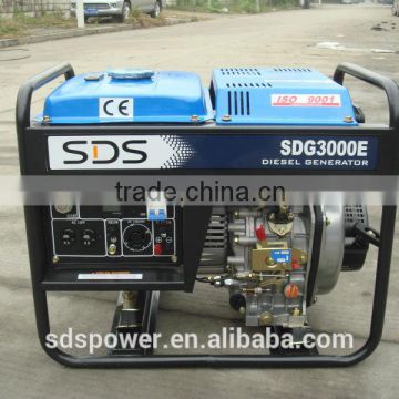 50hz 3kw Air cooled E-start diesel generator