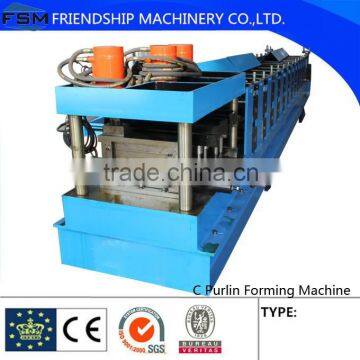 75-300 C Purlin Adjustable Roll Forming Machine