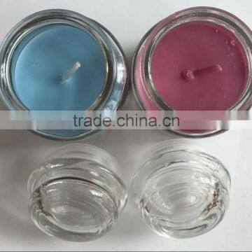 scented soy wax glass jar candle