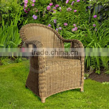 Aluminum Frame Wicker Garden Chairs/ Outdoor PE Rattan Chairs