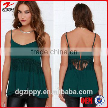 New arrival designs fashion sexy lace tops & top selling products 2015