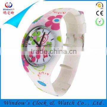 2013 teenage fashion popular custom quartz watch silicone