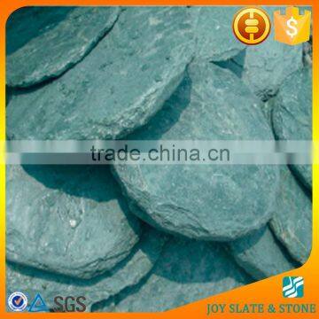 China supplier green slate stepping stone