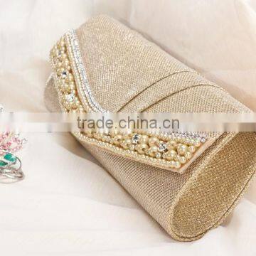 Ladies Beaded Evening Clutch Bag Party Bag photo-2