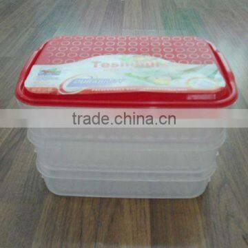 3 layer stacking food storage container