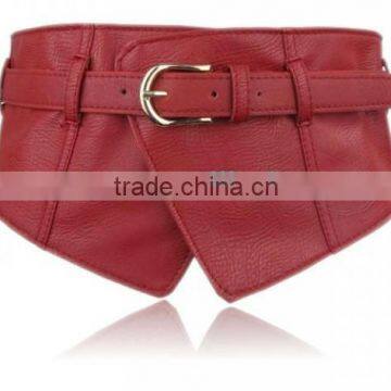 Leather Peplum Skirt belt for Girl