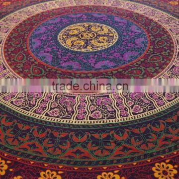 Mandala Round Roundie Yoga Mat Beach Throw Bohemian Roundie Hippie Mandala Round Throw Beach Roundie Tapestry Beach Roundie Art photo-4
