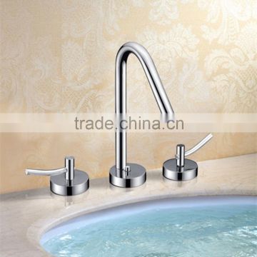 Two Handles Hot And Cold Basin Mixer Tap