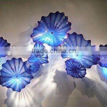 Beautiful Blown Glass Wall Art Xo-201219 And Hand Made Wall Art And Luxury Wall Plate