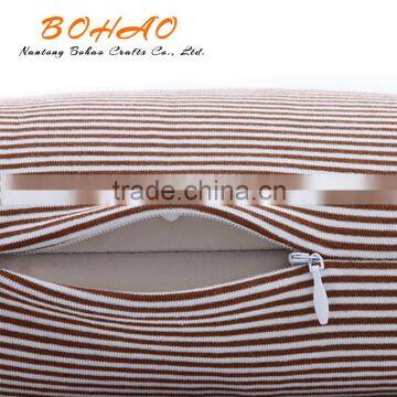 Stripe Foam Particles Pillow for Travel photo-4