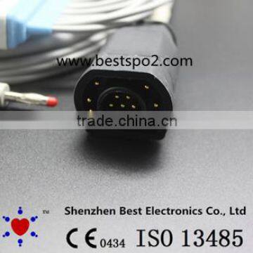 Zoll 8000-1007-01 EKG Cable and Leadwires With 10 Lead IEC 4.0 Banana Connector photo-2