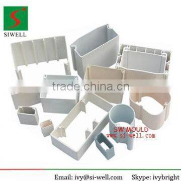 Plastic cable cover extrusion mould