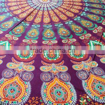 Indian Hippie Mandala Tapestry Throw Wall Hanging Dorm decor Beach picnic blanket coverlet