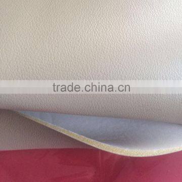 Leather bonded sponge for car seat