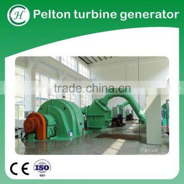 pelton turbine generator / impactor turbine generator/power plants