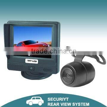 3.5" car reversing camera system with special camera