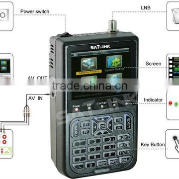 Satlink WS-6922 satellite finder meter signal DVB-S2 sat finder meter ws 6922