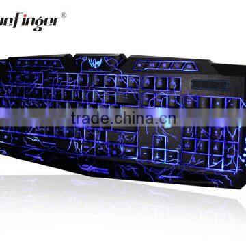 2015 Topset USB Wired Game Keyboard With Backlit for Christmas photo-4