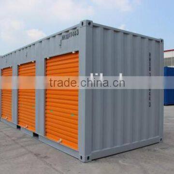 prebuilt refugee storage container house 40 ft container warehouse