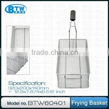 SS Rectangle Fry Strainer