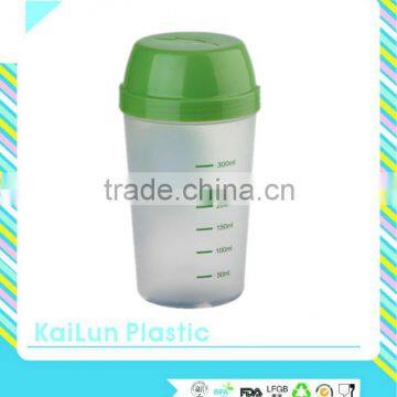 Convenient promotional plastic 300ml water bottle made in BPA free foodgrade PP