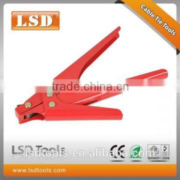 LS-519 Fastening and cutting tool for nylon cable tie width 2.4-9mm, two in one Cable Tie Gun nylon cable tie tensioning tool