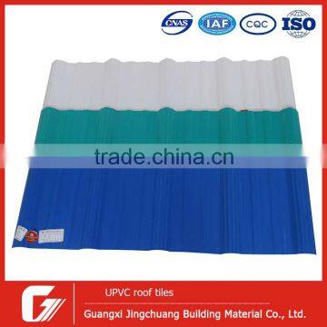 corrugado APVC Shingle roofing upvc roof tiles PVC ROOFING Panels