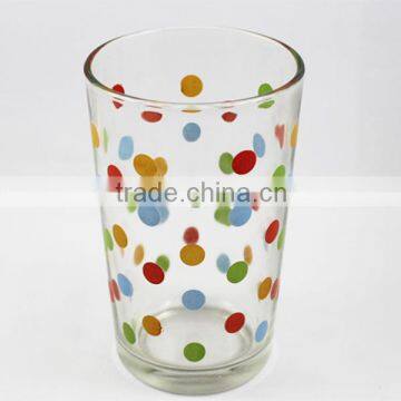 printing glass cup with new design