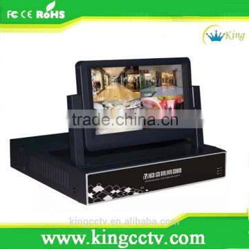 Hot sell 7inch AHD/NVR/DVR With Built-in LCD Monitor