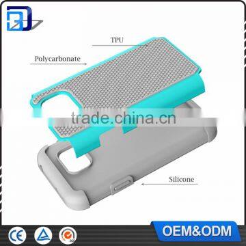 New Armor Hybrid 3 in 1 Football Texture Rugged TPU Silicone PC Back Cover For Samsung Galaxy S7 Active Phone Case Paypal Accept photo-5