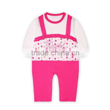 pink baby girls romper newborn baby online retail store