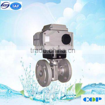 24V AC/DC water electric WCB ball valve