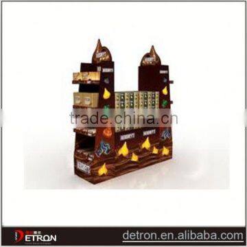 Customized chocolate folding cardboard display box