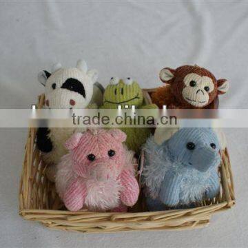 Cute plush easter animals