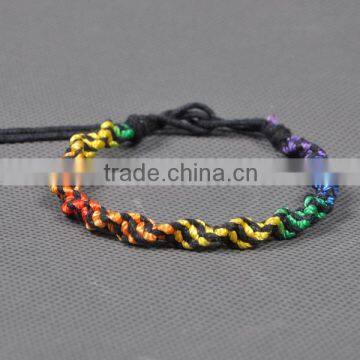 2014 new bracelets colorful silk thread bracelet