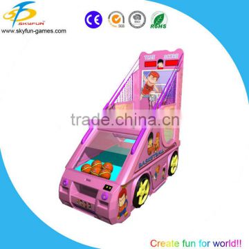 Skyfun hot selling Baby time arcade games for sale/kids basketball shooting games /arcade game basketball machine